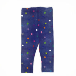 Középvastag leggings-pöttyös farmer hatású