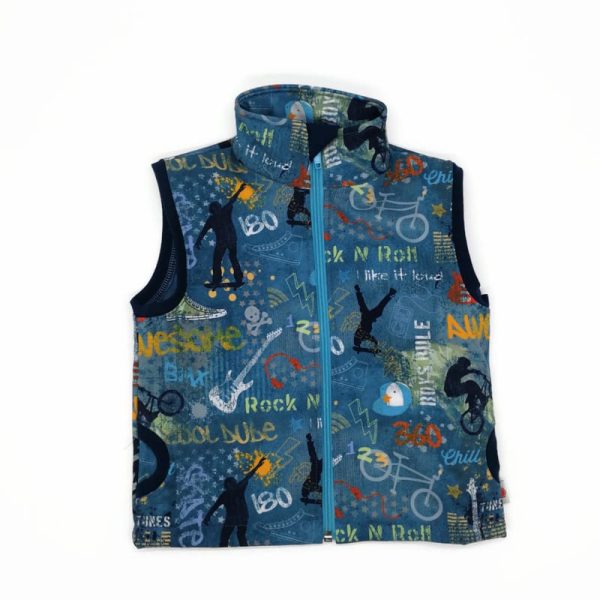 Deszkás-Bicós softshell mellény