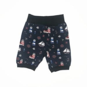 Vitorlás jersey rövid nittagatyó