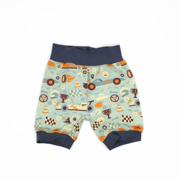 Versenyautós jersey rövid nittagatyó