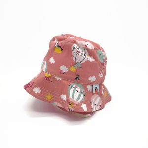 Napkalap hőlégballon állatos