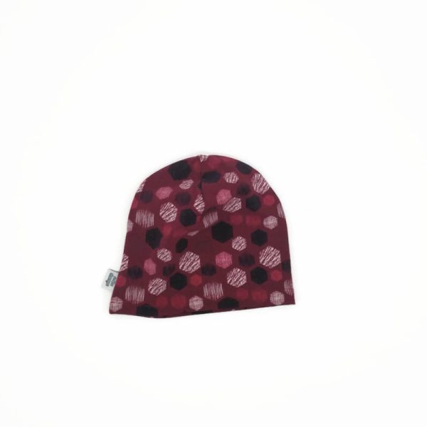 Vékony bordó sapka