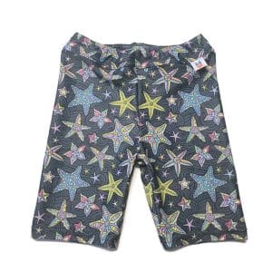 Tengericsillagos rövid leggings fitness anyagból