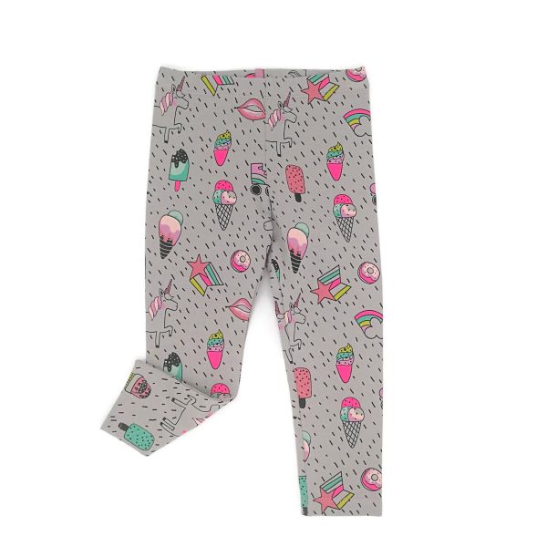 Vékony unikornis party leggings