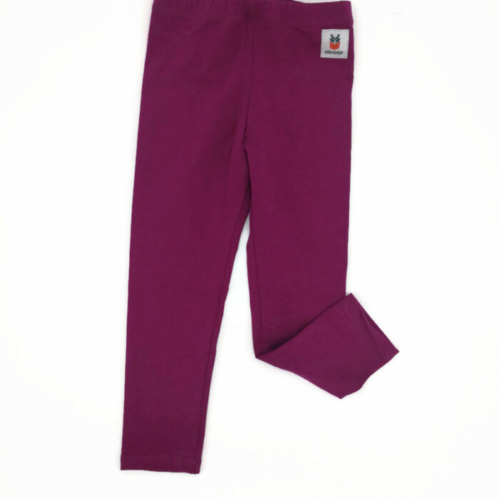 Vékony fukszia leggings