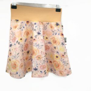 Barack virágos pörgős szoknya