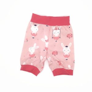 Balerinás nyuszis jersey rövid nittagatyó