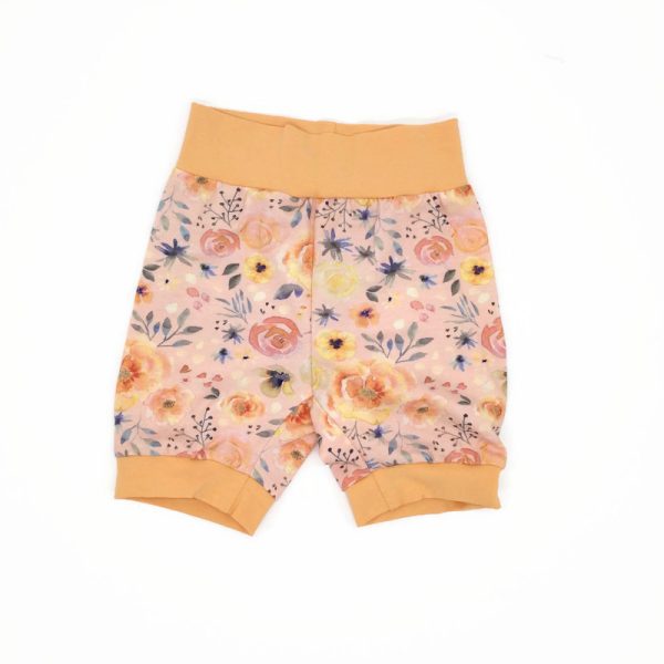 Barack virágos jersey rövid nittagatyó