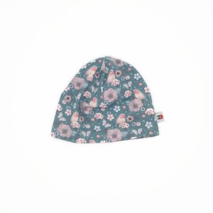 Vékony menta madárkás sapka