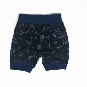 Tengeri állatok jersey rövid nittagatyó