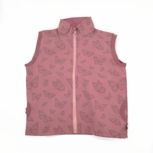 Pillangós softshell mellény