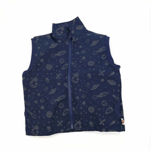 Világűrös softshell mellény