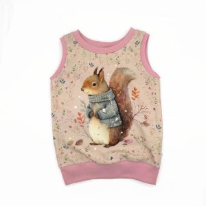 Pamut mókusos mellény