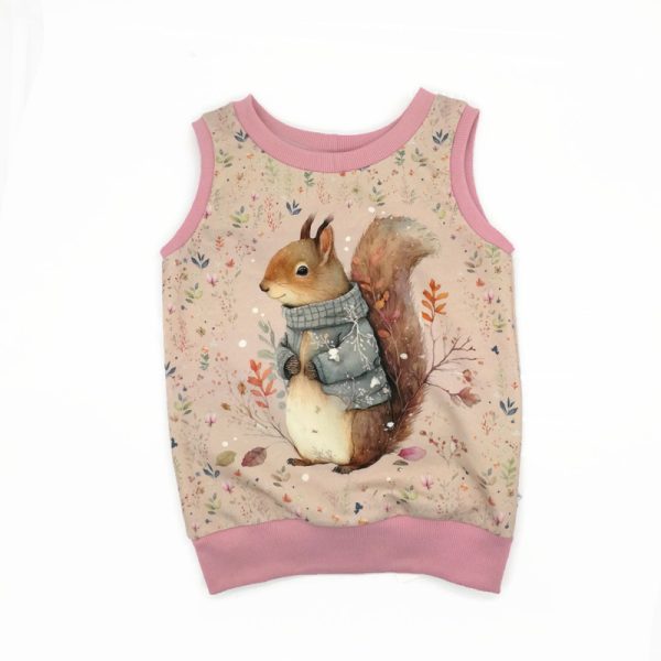 Pamut mókusos mellény