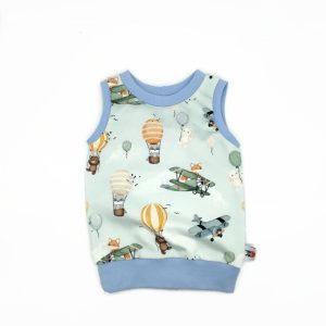 Pamut repülő állatos mellény