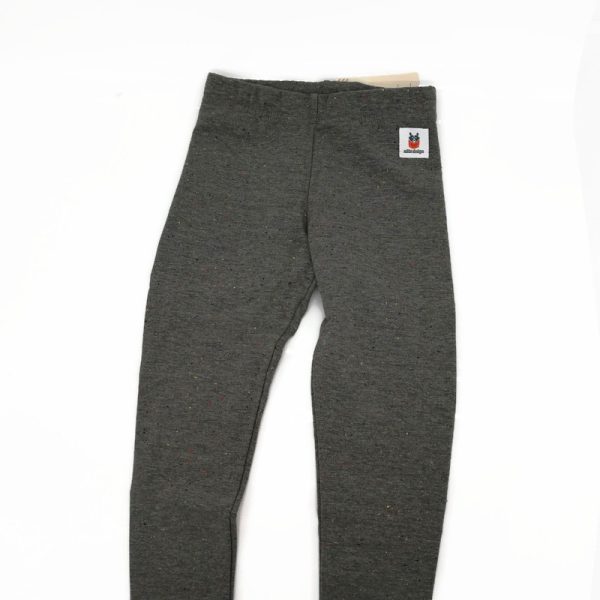 Konfetti középvastag leggings-szürke