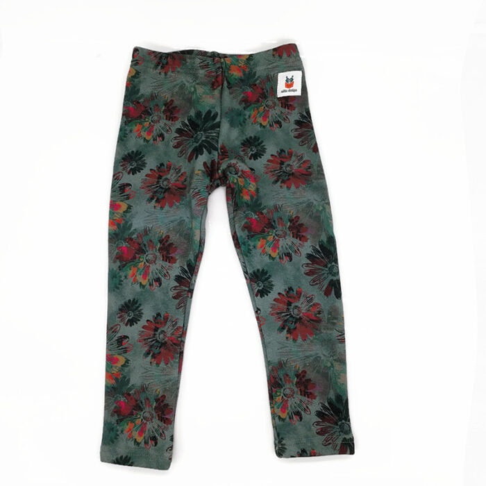 Bundás-vastag leggings-virágos