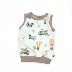 Pamut repülő állatos mellény